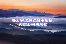 辦公室出現老鼠不用慌，滅鼠公司來幫忙