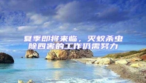 夏季即將來臨,滅蟻殺蟲除四害的工作仍需努力