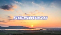成群白蟻直撲圖文店