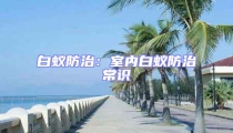 白蟻防治：室內(nèi)白蟻防治常識(shí)