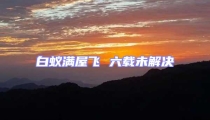 白蟻滿屋飛 六載未解決