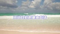 滅治白蟻的基本方法