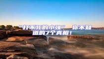 “打不死的小強(qiáng)” 你不知道的7個(gè)真相!