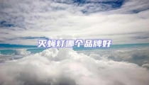 滅蠅燈哪個品牌好