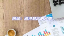跳蚤:跳得最高的害蟲