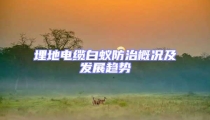 埋地電纜白蟻防治概況及發展趨勢