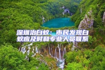 深圳治白蟻：市民發(fā)現(xiàn)白蟻應(yīng)及時(shí)和專業(yè)人員聯(lián)系