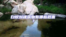 白蟻對建筑物有哪些危害?
