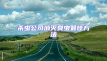 殺蟲公司消滅臭蟲最佳方法