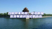 白蟻并不可怕,可怕的是您沒有意識到它的存在