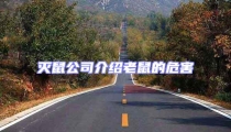 滅鼠公司介紹老鼠的危害