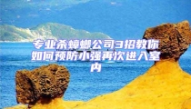 專業殺蟑螂公司3招教你如何預防小強再次進入室內