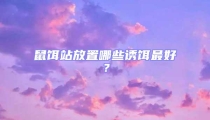 鼠餌站放置哪些誘餌最好?
