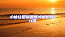 小伙往蛋糕里丟蟑螂索賠10倍