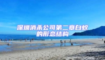 深圳消殺公司第二章白蟻的形態(tài)結構